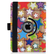 iPad mini PUレザーケース360° スターアソート ライトブラウン J-04538-1