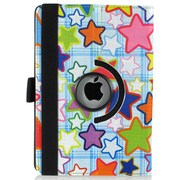 iPad mini PUレザーケース360° スターアソート ブルー J-04538-2