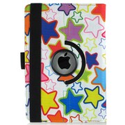 iPad mini PUレザーケース360° スターアソート ホワイト J-04538-6