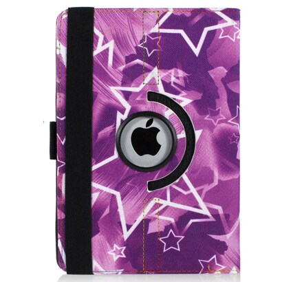 iPad mini PUレザーケース360° ビックスター パープル J-04539-2