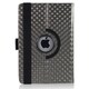 iPad mini PUレザーケース360° 格子柄 グレー J-04524-2