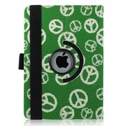 iPad mini PUレザーケース360° 総柄シリーズ ピース J-04540-1
