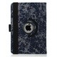 iPad mini PUレザーケース360° 総柄シリーズ ブルー J-04540-12