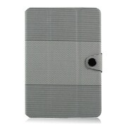 iPad mini PUレザーケース ハニカムボーダー ブラック J-04213-1
