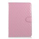 iPad mini PUレザーケース キルティング仕様 ピンク J-04228-1