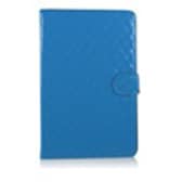 iPad mini PUレザーケース キルティング仕様 ブルー J-04228-6