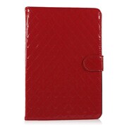 iPad mini PUレザーケース キルティング仕様 レッド J-04228-7