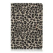 iPad mini PUレザーケース ヒョウ柄 オフホワイト J-04296-2