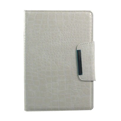 iPad mini PUレザーケース ワニ柄 ホワイト J-04278-1