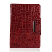 iPad mini PUレザーケース ワニ柄 レッド J-04278-5
