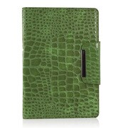 iPad mini PUレザーケース ワニ柄 グリーン J-04278-6