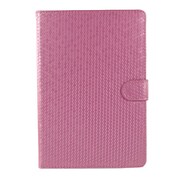 iPad mini PUレザーケース ハニカム柄 ピンク J-04297-3