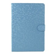 iPad mini PUレザーケース ハニカム柄 ブルー J-04297-5