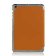 iPad mini PUレザーケース ハニカム柄 オレンジ J-04212-2