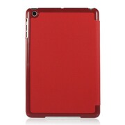 iPad mini PUレザーケース ハニカム柄 レッド J-04212-8