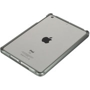 iPad mini用 メタルバンパー スライド式 グレー J-04319-8
