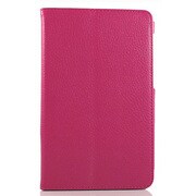 Google Nexus 7 PUレザーケース スタンドストッパー付 マゼンタ J-07687-3