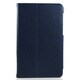 Google Nexus 7 PUレザーケース スタンドストッパー付 ダークブルー J-07687-4