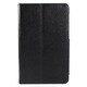 Google Nexus 7 PUレザーケース スタンドストッパー付 ブラック J-07687-6