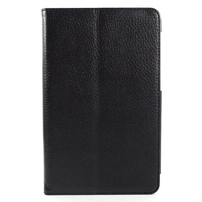 Google Nexus 7 PUレザーケース スタンドストッパー付 ブラック J-07687-6