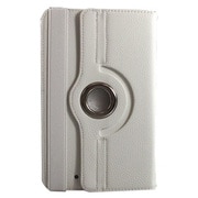 Google Nexus 7 PUレザーケース 360度回転タイプ ホワイト J-07688-1