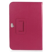 Google Nexus 10 PUレザーケース スタンドストッパー付 マゼンタ J-04365-2