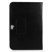 Google Nexus 10 PUレザーケース スタンドストッパー付 ブラック J-04365-6