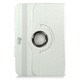 Google Nexus 10 PUレザーケース 360度回転タイプ ホワイト J-04362-1
