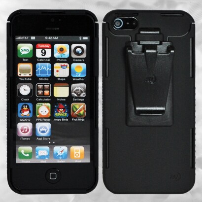 CNT-IP5-01SC [コネクトケース for iPhone5 ブラック]