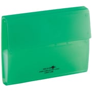 ポイントカードホルダー 20枚収容 AQUA DROPs 黄緑 A5012-6