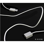 QI-131WH USB延長ケーブル 1m [ホワイト]
