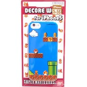 デコレウェアiPhone5用 スーパーマリオブラザーズ01 [iPhone SE/5s/5用]
