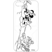 カスタムカバースタンドiPhone5 ミッキー&ドナルド [iPhone5用]