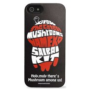 カスタムカバースライドiPhone5用 なめこ アルファベ [iPhone5用]