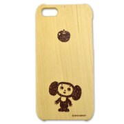 WoodケースiPhone5チェブラーシカ アップル