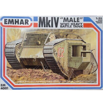 EM35401 [1/35 マーク4 雄 菱形戦車]