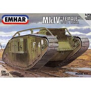 EM72502 [1/72 マーク4 雌 菱形戦車]
