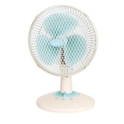 卓上扇風機 18cm ブルー DT-A183-BL