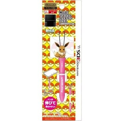 伸びる!マスコットタッチペン プラスfor3DSLL イーブイ [3DSLLパーツ]