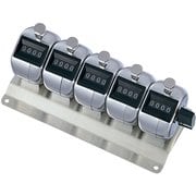 数取器 取付用5連用 （4桁） KT-500