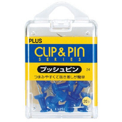 プッシュピン ブルー CP-104P