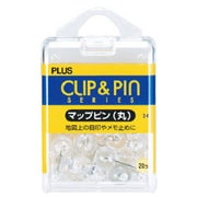 マップピン 丸 クリアー CP-101R