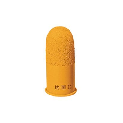 指サック 箱入り 小 オレンジ 50個入 KM-201H