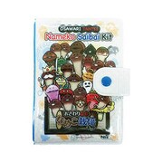 おさわり探偵なめこ栽培キット シールバインダー [A ブルーホワイト]