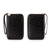 GB35605 [Moxy BigCat Zip Wallet BLK PRP-Black Purple]
