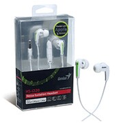 HS-i220WH [Genius Noise Isolation Headset for Apple ホワイト]