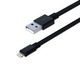 iPhone5/iPad対応充電＆同期ライトニングケーブル Power&Sync ブラック RK-ACF31K