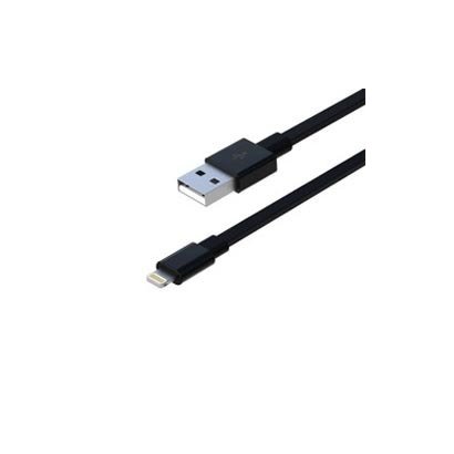 iPhone5/iPad対応充電＆同期ライトニングケーブル Power&Sync ブラック RK-ACF31K