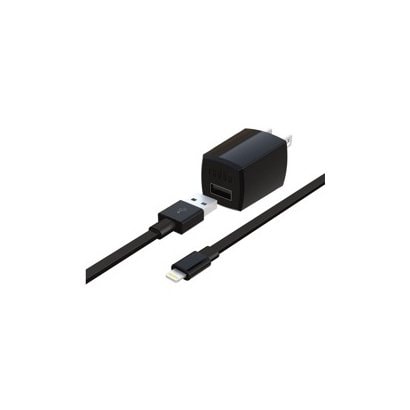 iPhone5対応ACアダプター 1.0A AC Adapter ブラック RA-ADF91K