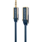 Clicktronic MP3 audio extension 3.5mmステレオミニジャック延長ケーブル 70686